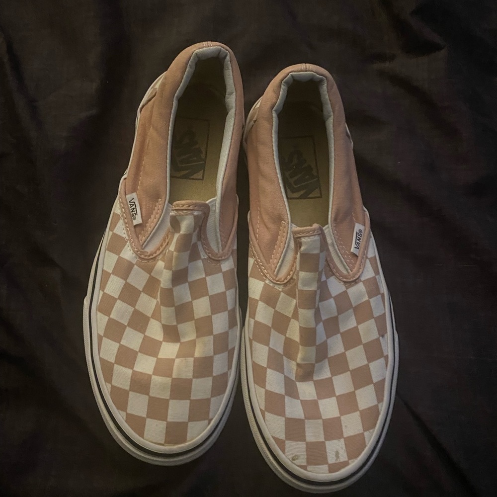 Checkered Vans
